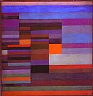 Fire in the Evening by Paul Klee